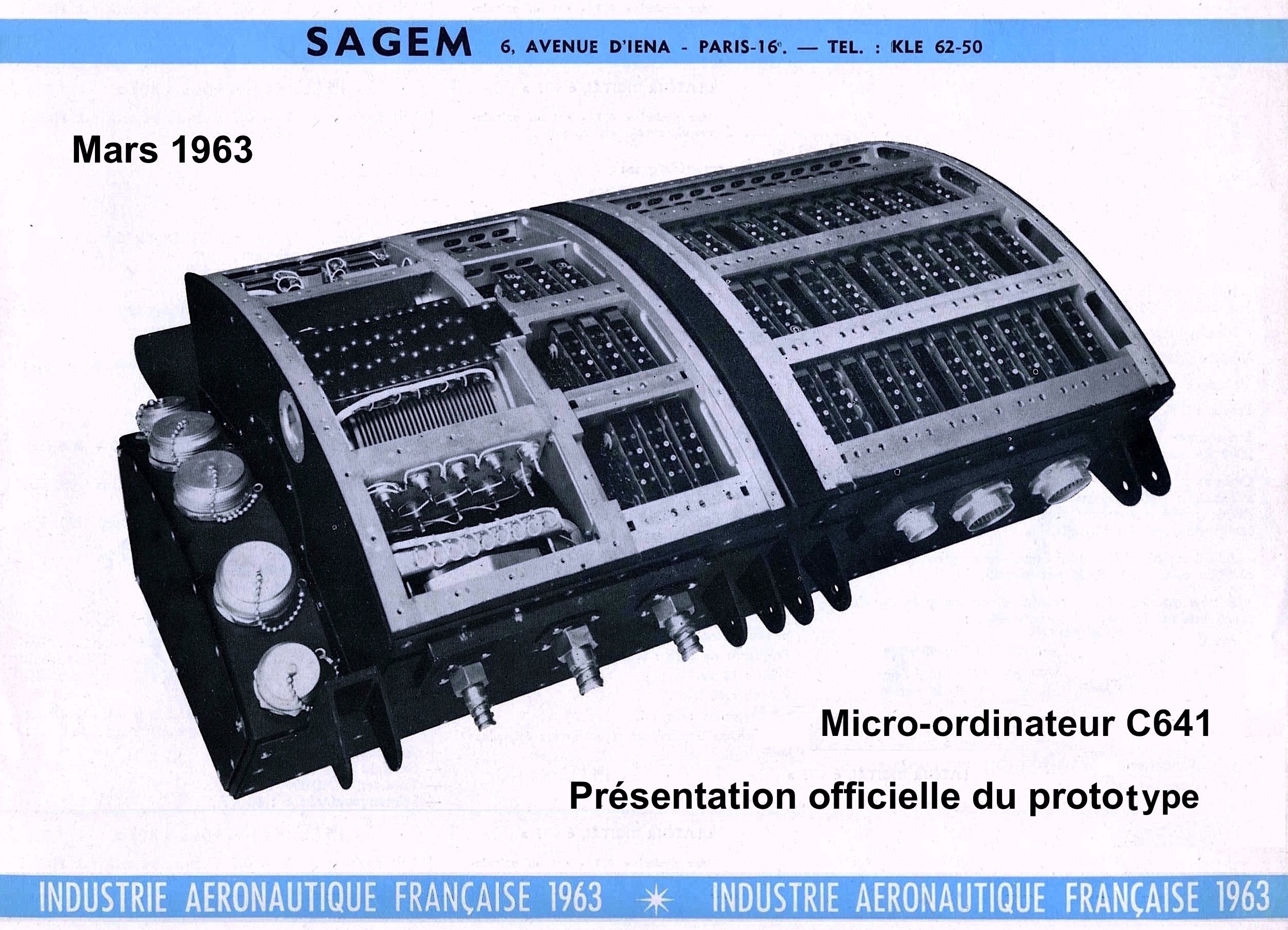 Présentation du prototype du premier micro ordinateur