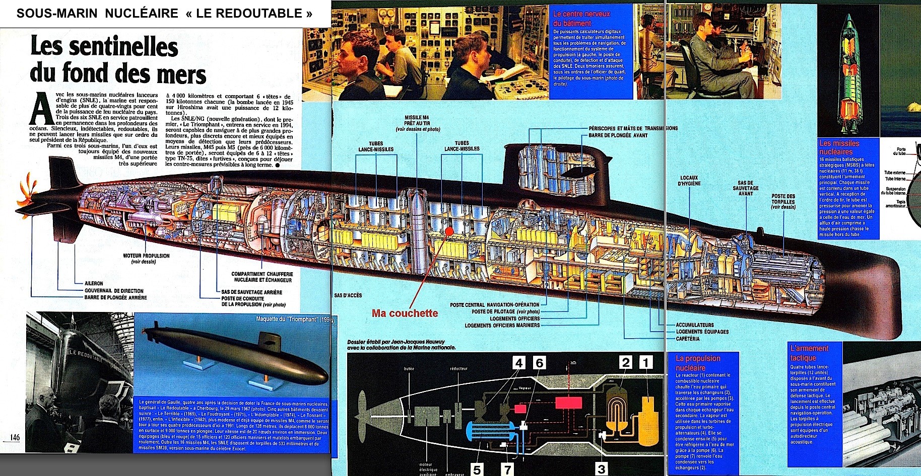 Sous-marin nucléaire, le redoutable